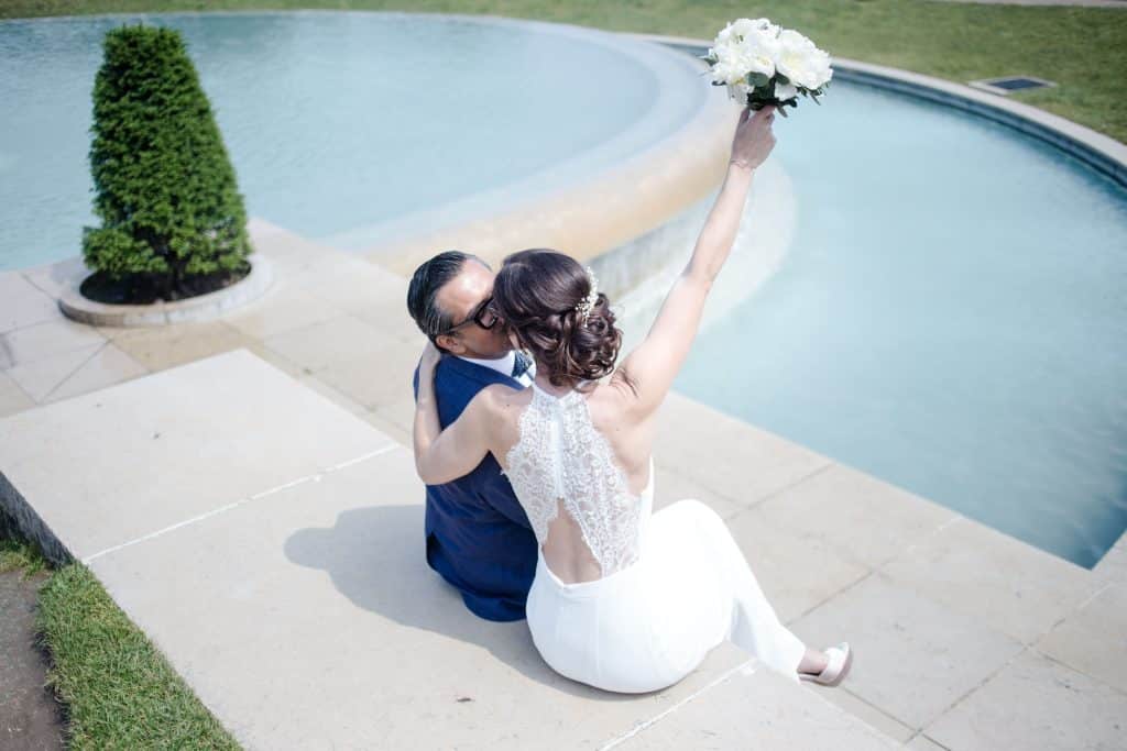 winter wedding parc monceau