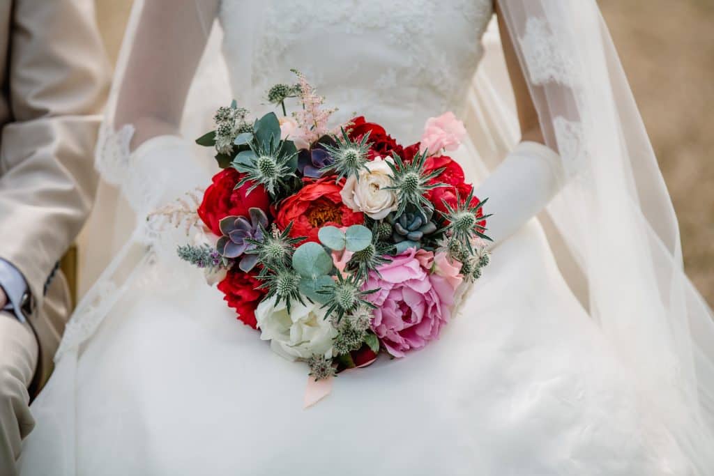 Paris wedding flowers