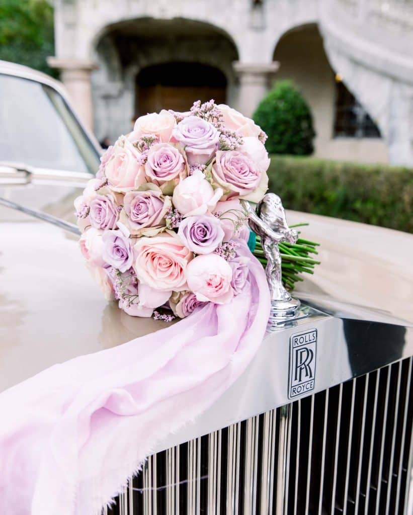 Paris wedding flowers