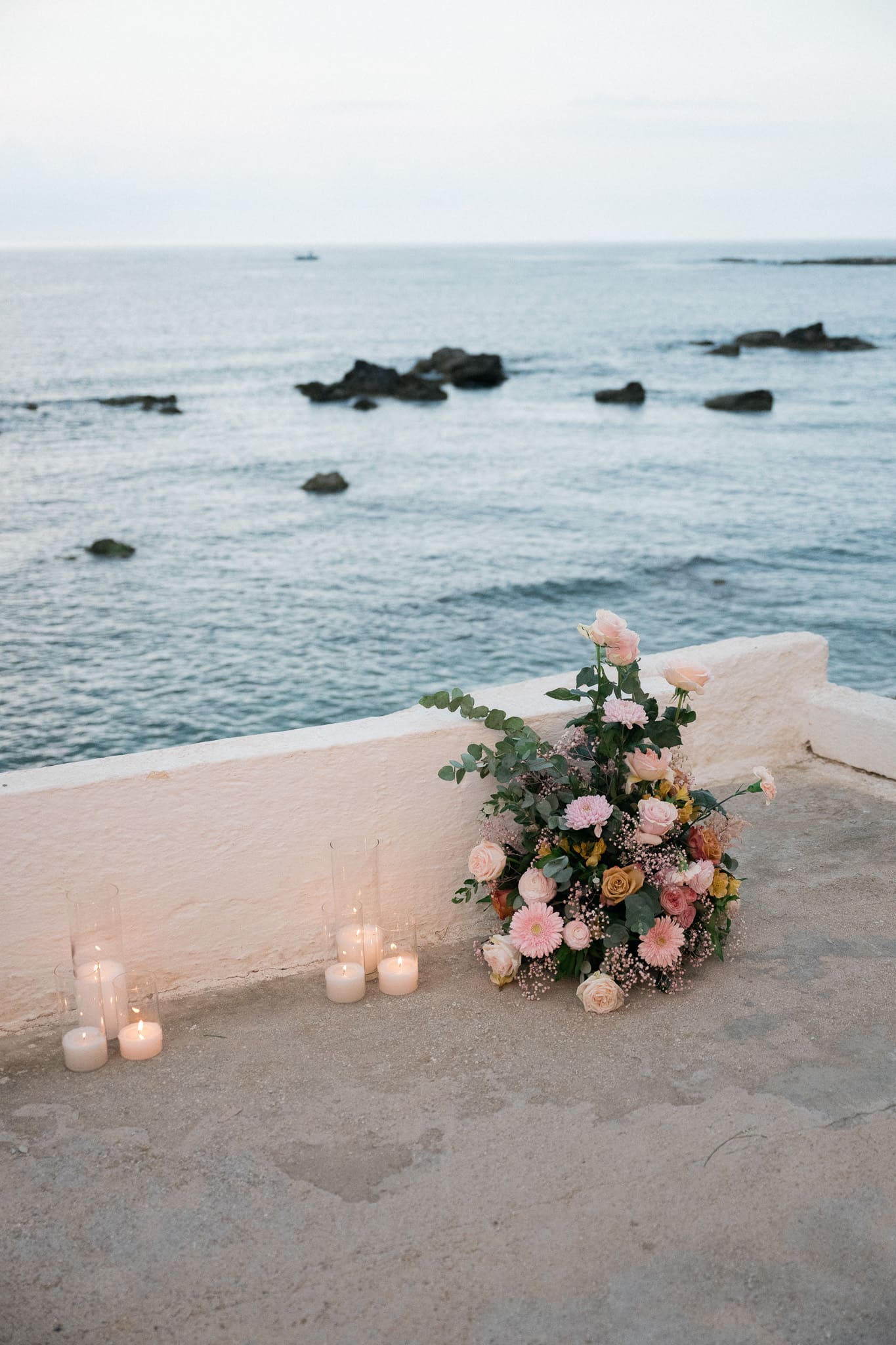  Dîner de mariage en Crète ambiance intimiste et chaleureuse
